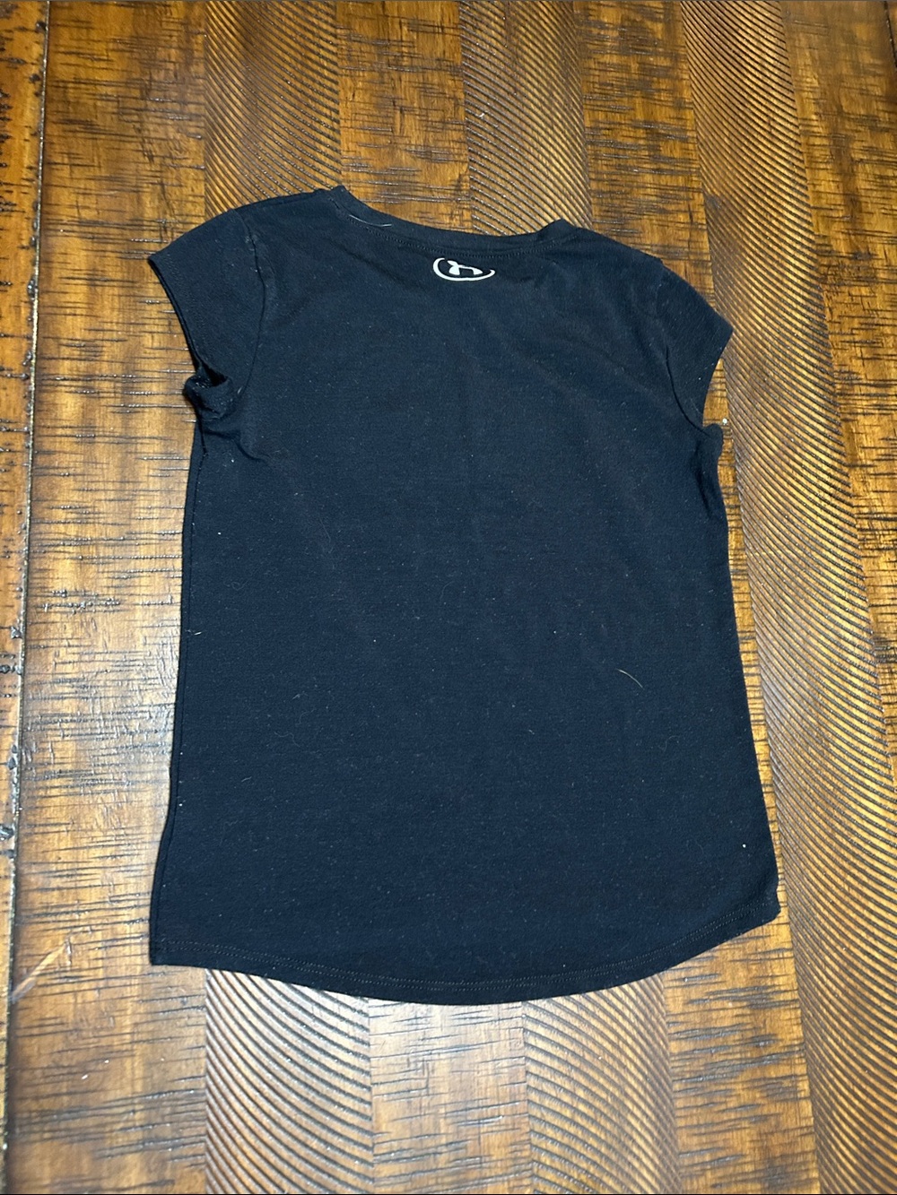 Under Armour Black Tee with Pink Graphic Accents - Picture 5 of 8